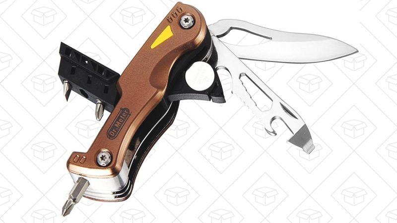 Dr. Meter cuchillo 8 en 1, $8 con código M6VKYI3O
